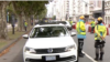 Buenos Aires. A car with Russian diplomatic license plates. Screenshot from TN video