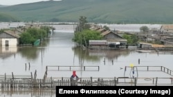 Затопленный поселок Балей